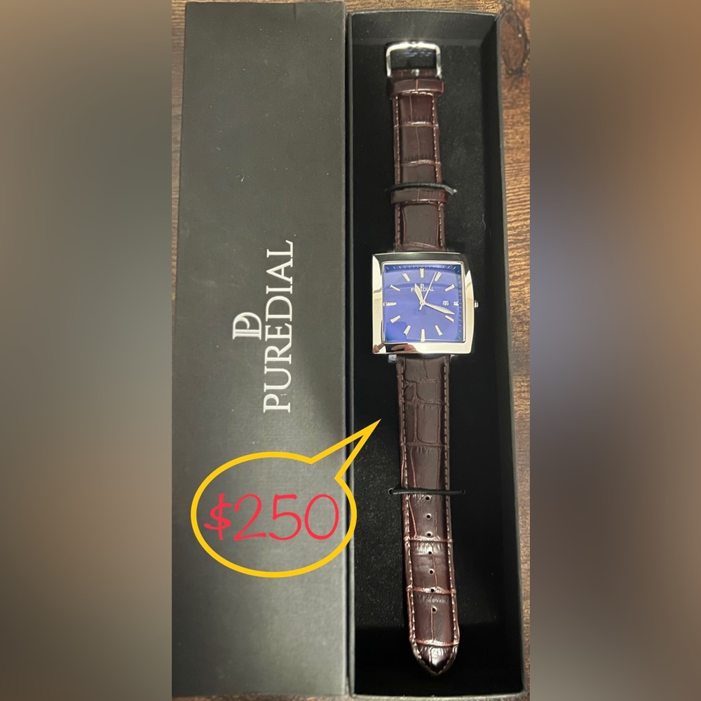 Puredial square Legacy men watch
